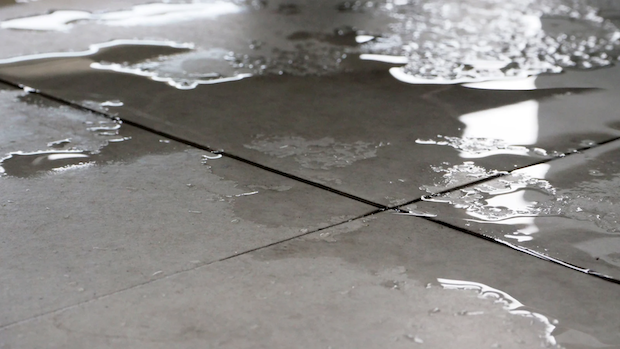 slab leak in Flower Mound